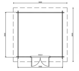 Log Cabin 25118