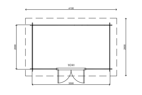 Log Cabin 25133