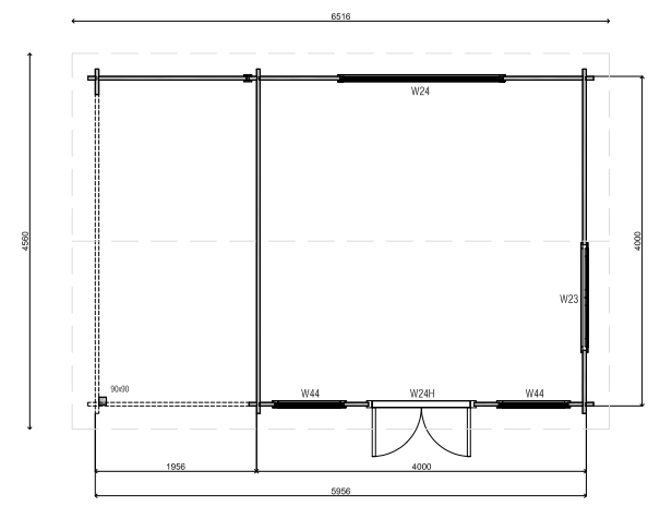 Log Cabin 25430