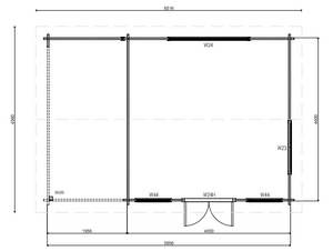 Log Cabin 25430