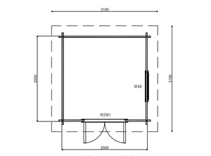 Log Cabin 26403