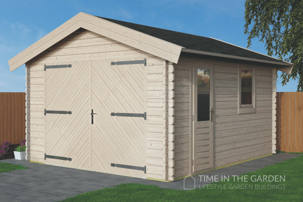 Timber Garage 26454