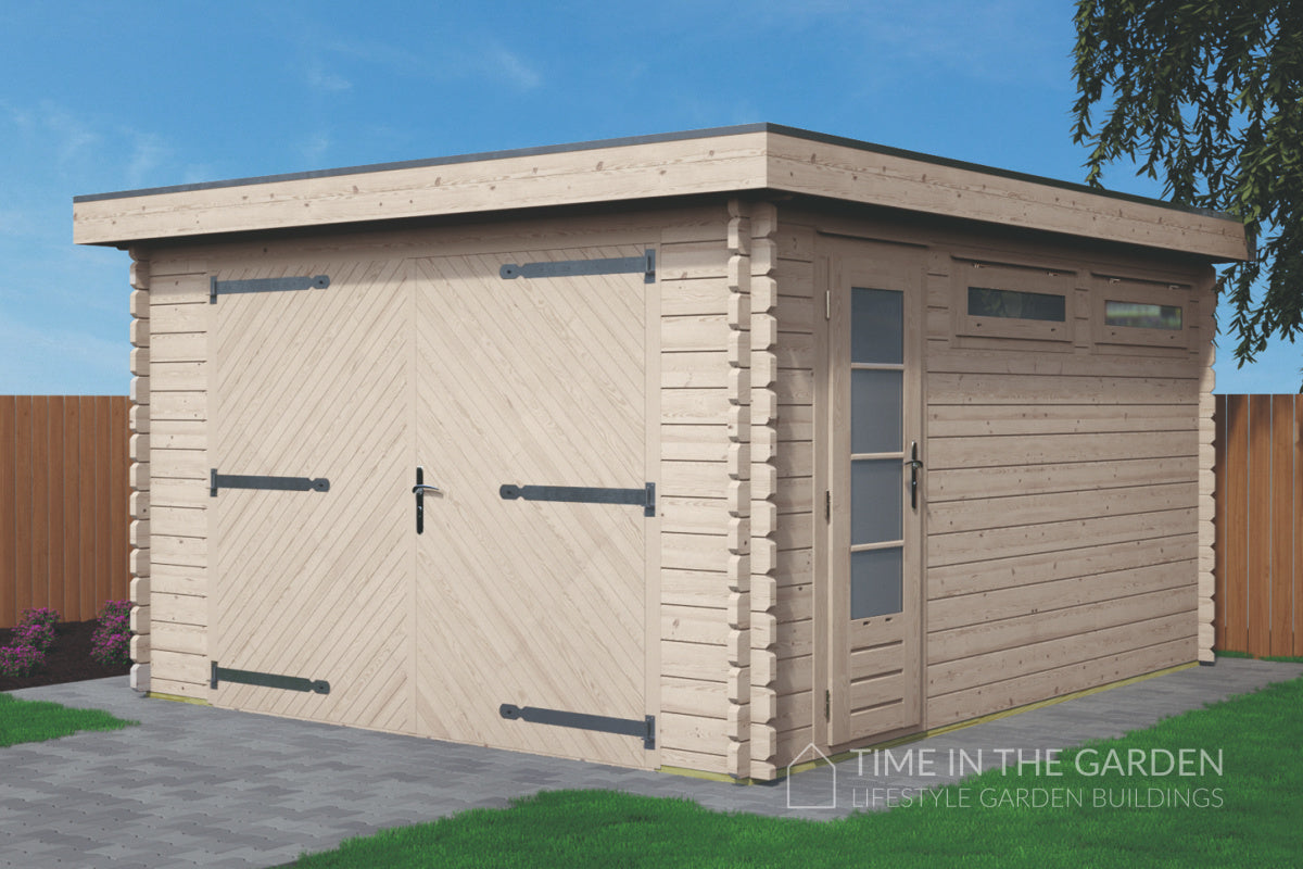 Timber Garage 26455