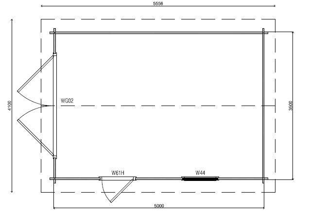 Timber Garage 27363