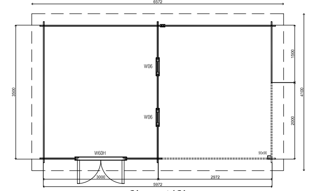 Log Cabin 28003