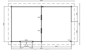 Log Cabin 28003
