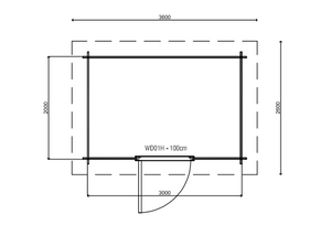Log Cabin 28006