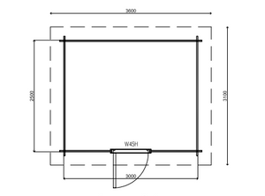 Log Cabin 28007