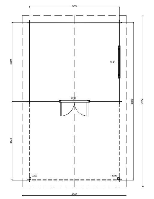 Log cabin 28009