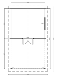 Log cabin 28009