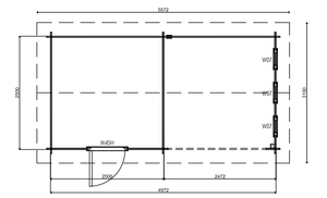 Log Cabin 28012