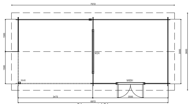 Log cabin 28015