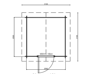 Log Cabin 28018