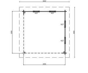 Timber Gazebo 28023